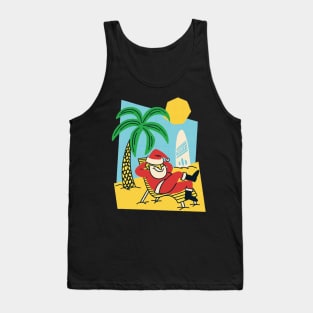 Sandy Claus: Santa's Gone Coastal! Tank Top